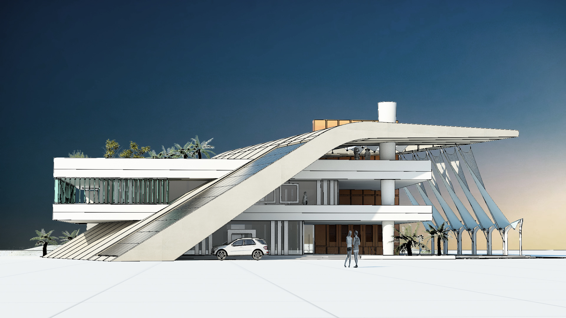 Winter and summer zones